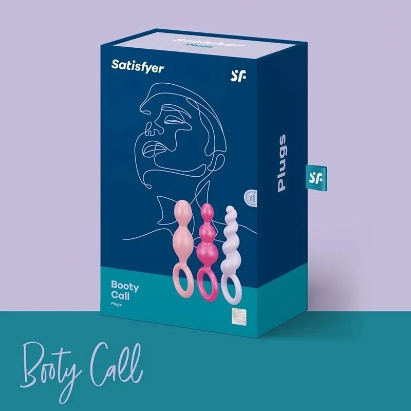 德國Satisfyer｜Booty Call後庭拉珠(3入)
