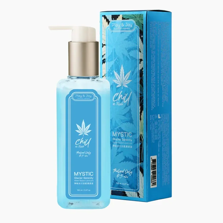 Play & Joy｜PJ-420世界夢幻大麻系列｜MYSTIC 神秘冰川涼感潤滑液 150ml(請點擊內文中購買網址購買)