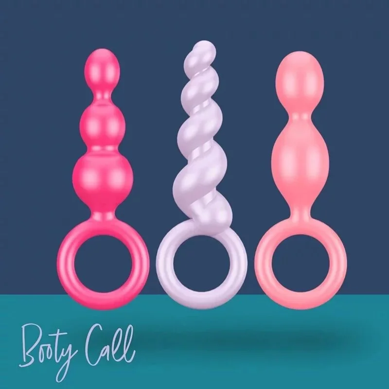 德國Satisfyer｜Booty Call後庭拉珠(3入)