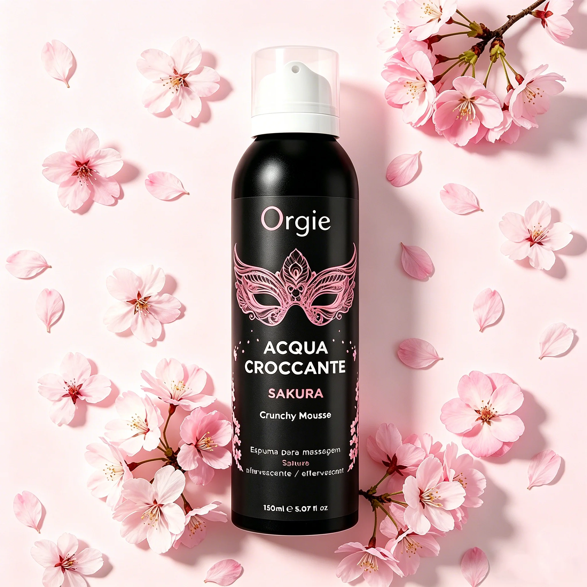 葡萄牙 Orgie|Acqua Croccante|Sakura 淡淡櫻花 跳動情趣按摩慕斯 150ml(請點擊內文中購買網址購買) 葡萄牙 Orgie|Acqua Croccante|Sakura 淡淡櫻花 跳動情趣按摩慕斯 150ml(請點擊內文中購買網址購買)