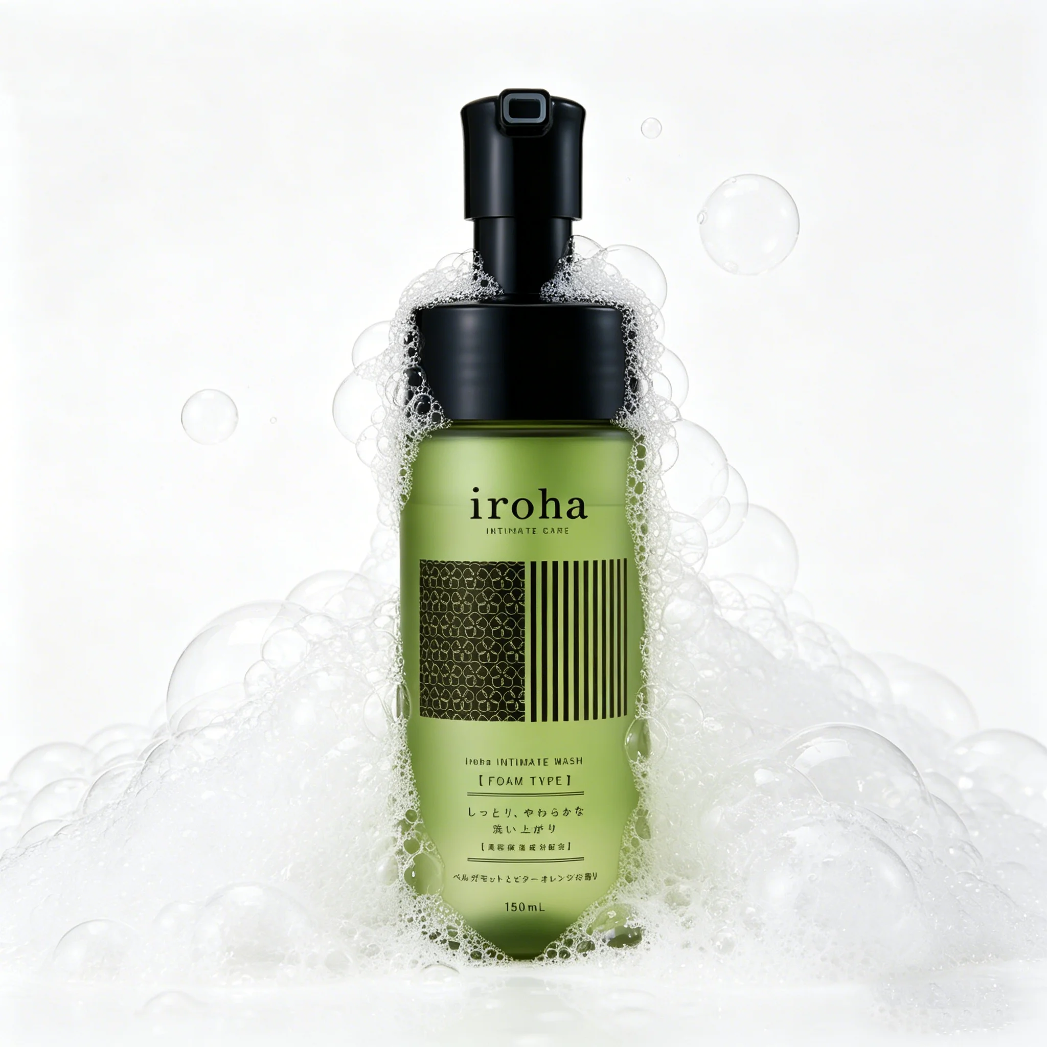 iroha INTIMATE WASH 依柔華私密沐浴乳 [FOAM TYPE/泡沫型] (請點擊內文中購買網址購買)