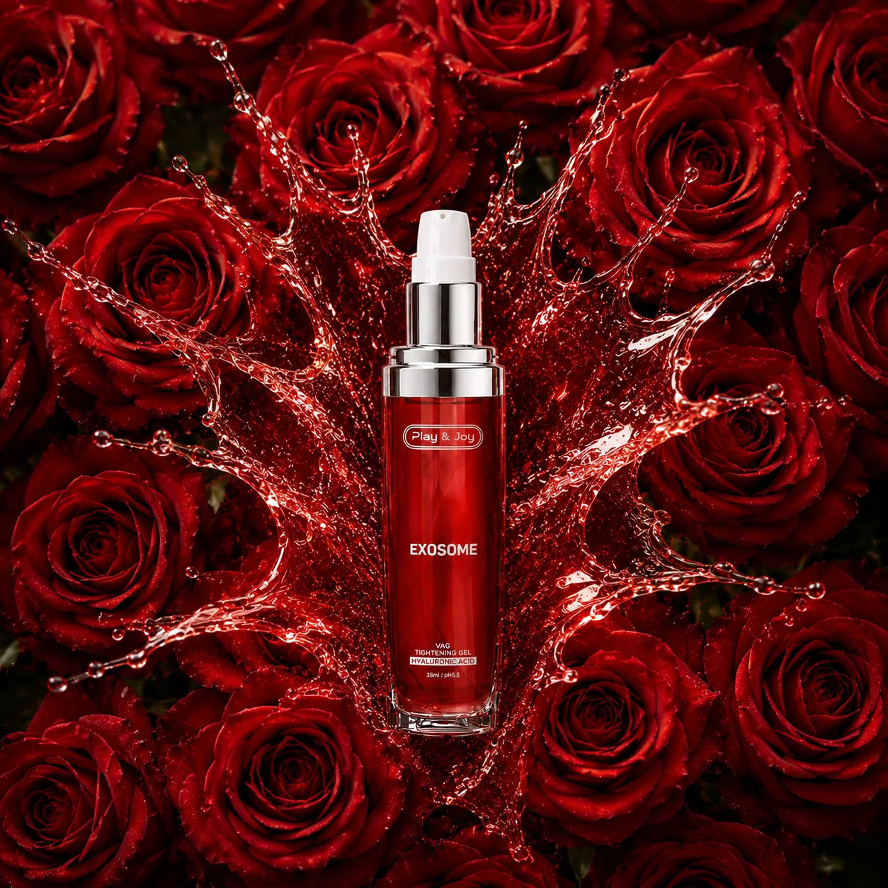 PLAY&JOY 玫瑰緊萃青春露 玫瑰緊實潤滑液 35ml (女性緊實液) 私密處保養 女性提升凝露(請點擊內文中購買網址購買)
